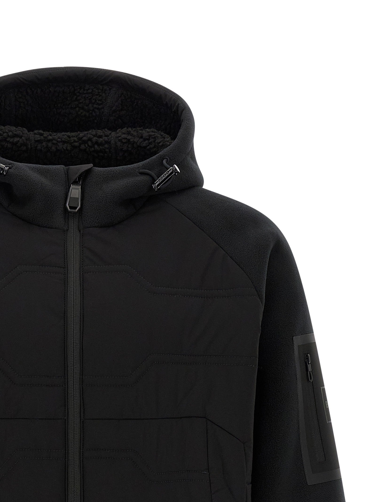 'Hole19' hybrid jacket