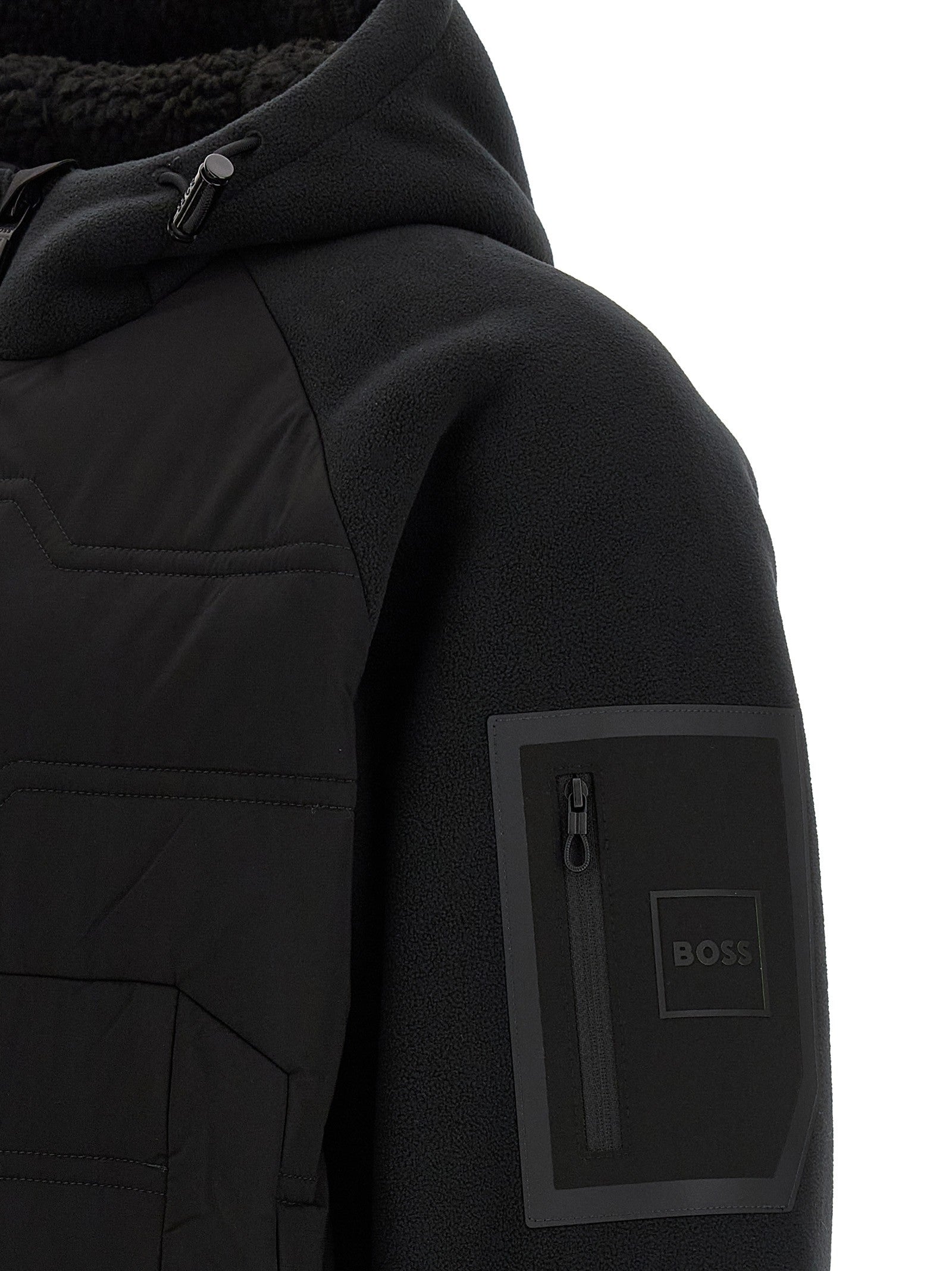 'Hole19' hybrid jacket