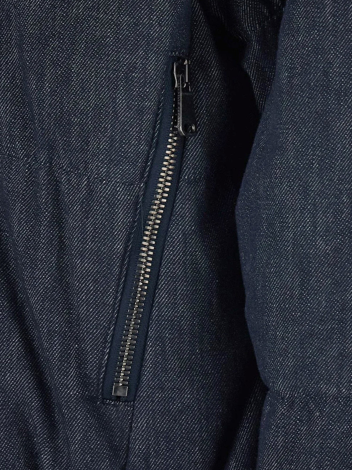 Brunello Cucinelli Hooded padded denim jacket