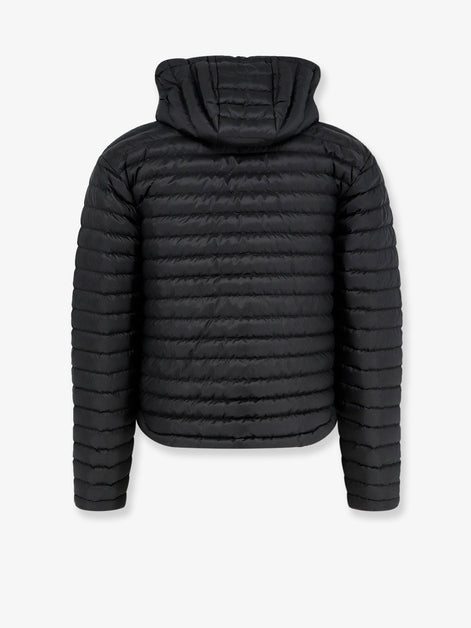 Celine Hooded quilted down jacket