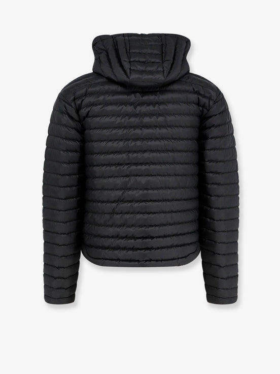 Celine Hooded quilted down jacket