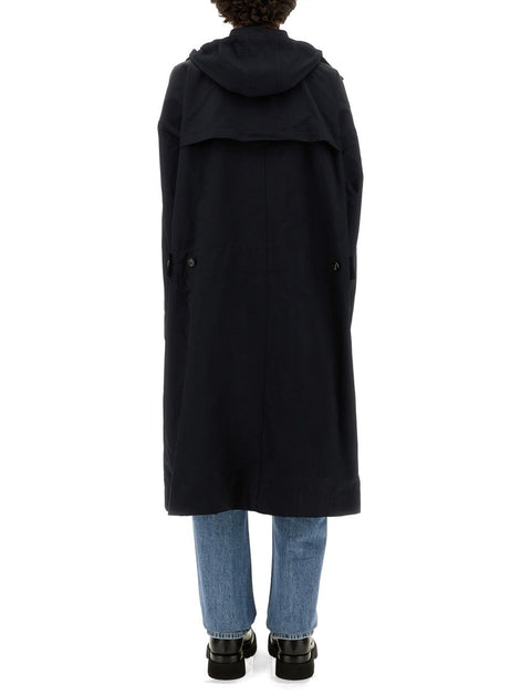HOODED TRENCH COAT
