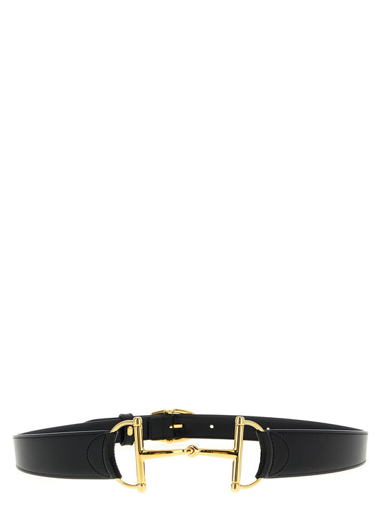 Horsebit belt