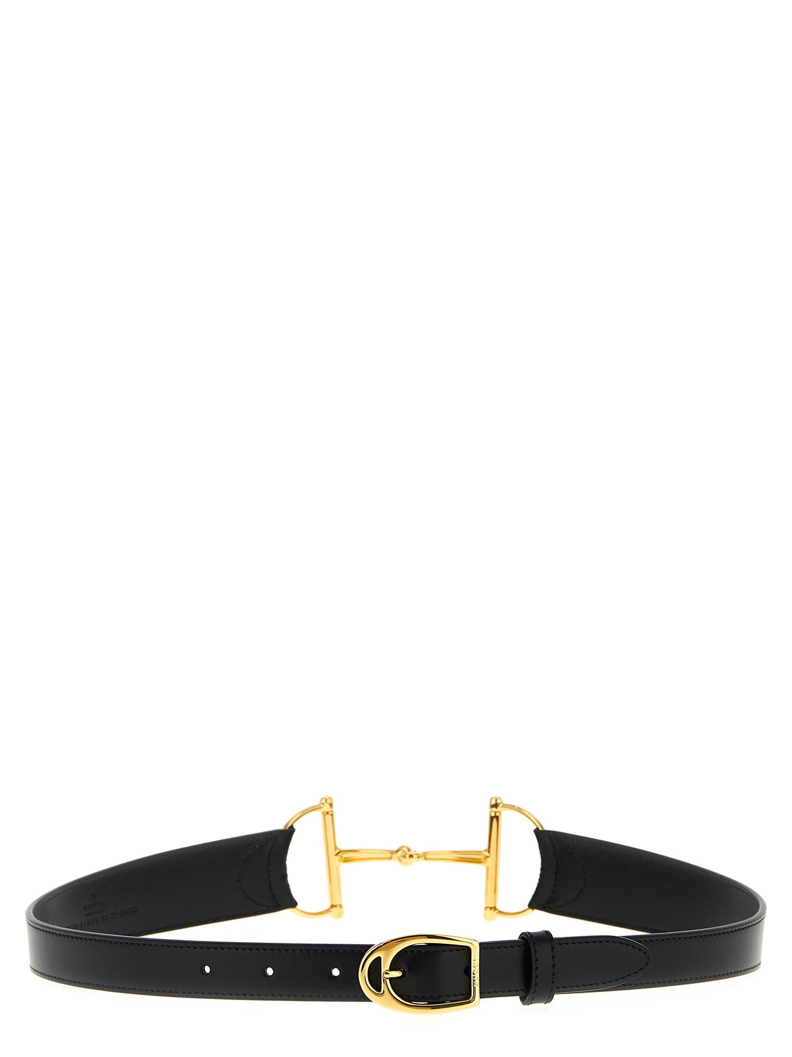 Horsebit belt