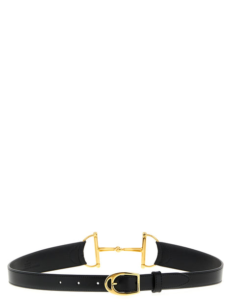 Horsebit belt