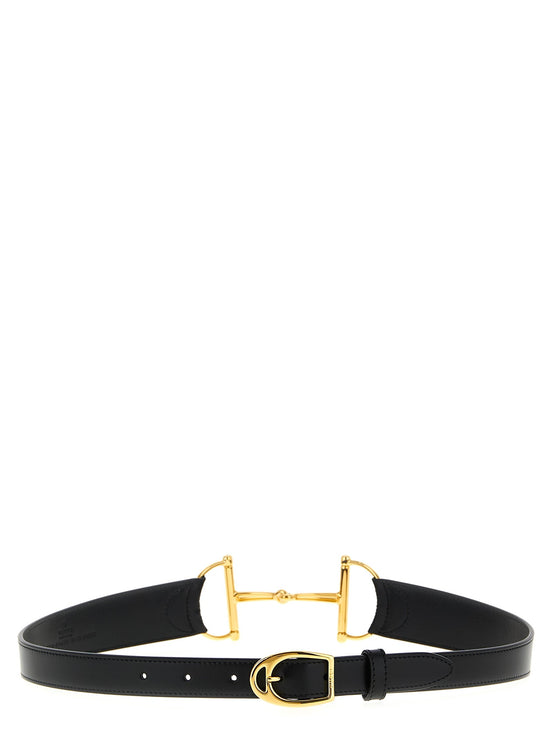 Horsebit belt