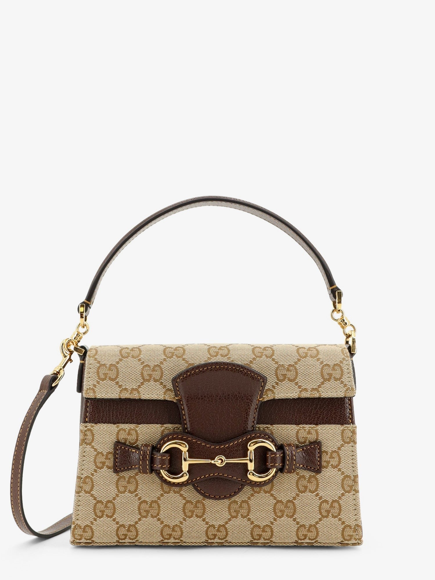 Horsebit Duomo GG canvas handbag