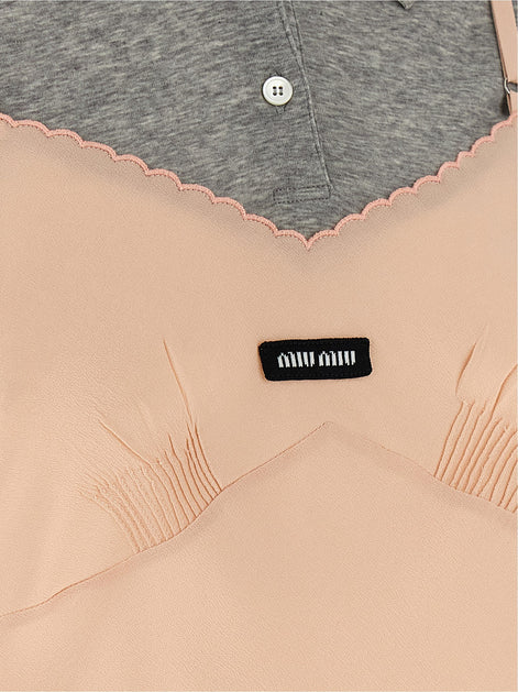 Miu Miu Hybrid top