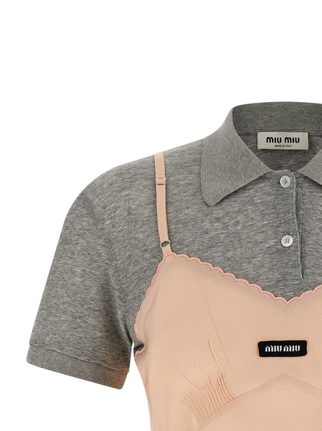 Miu Miu Hybrid top
