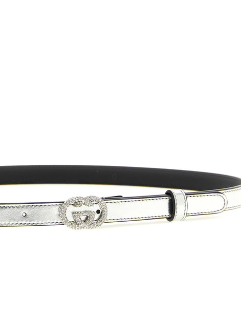 'Incrocio GG' belt