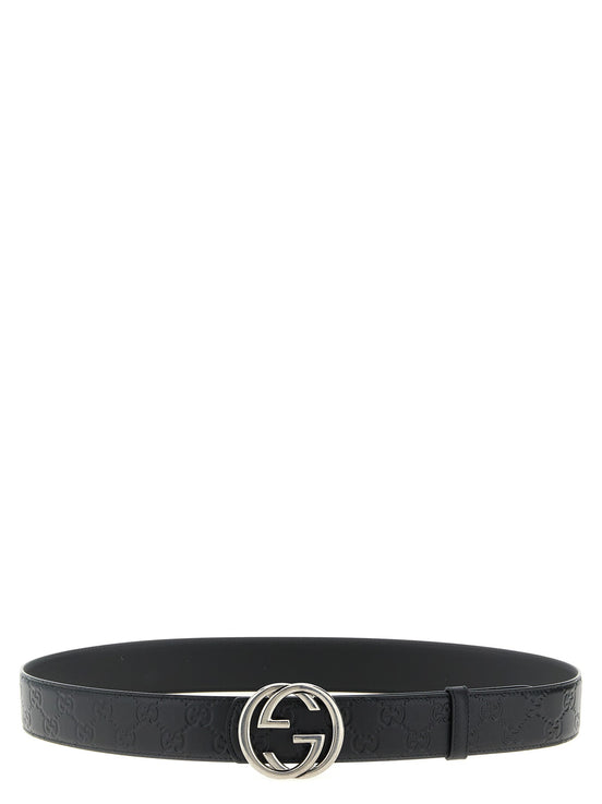 'Incrocio GG' reversible belt