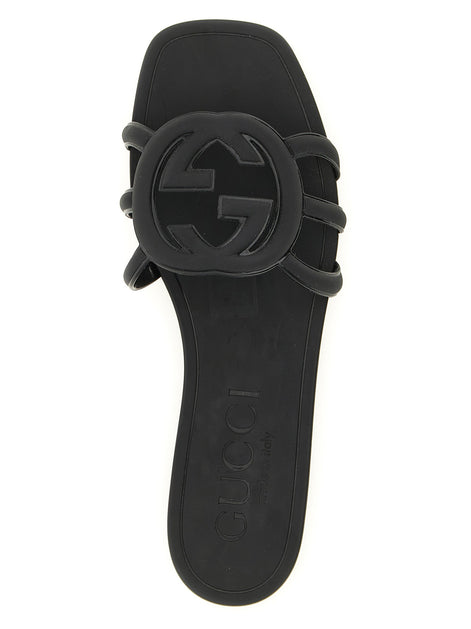 'Incrocio GG' sandals - 'Gucci Lido' line
