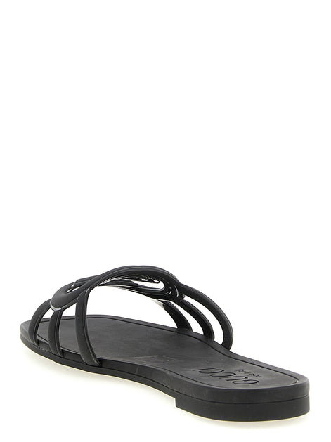 'Incrocio GG' sandals - 'Gucci Lido' line