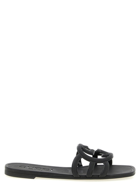 'Incrocio GG' sandals - 'Gucci Lido' line