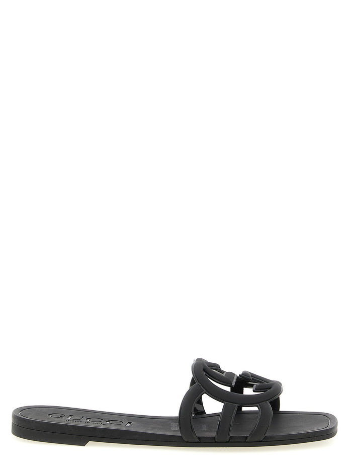 'Incrocio GG' sandals - 'Gucci Lido' line