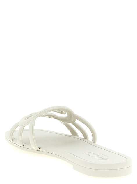 'Incrocio GG' sandals - 'Gucci Lido' line