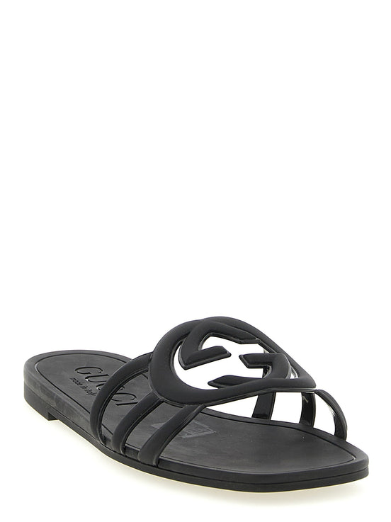 'Incrocio GG' sandals - 'Gucci Lido' line