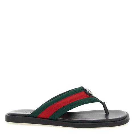 'Incrocio GG' sandals