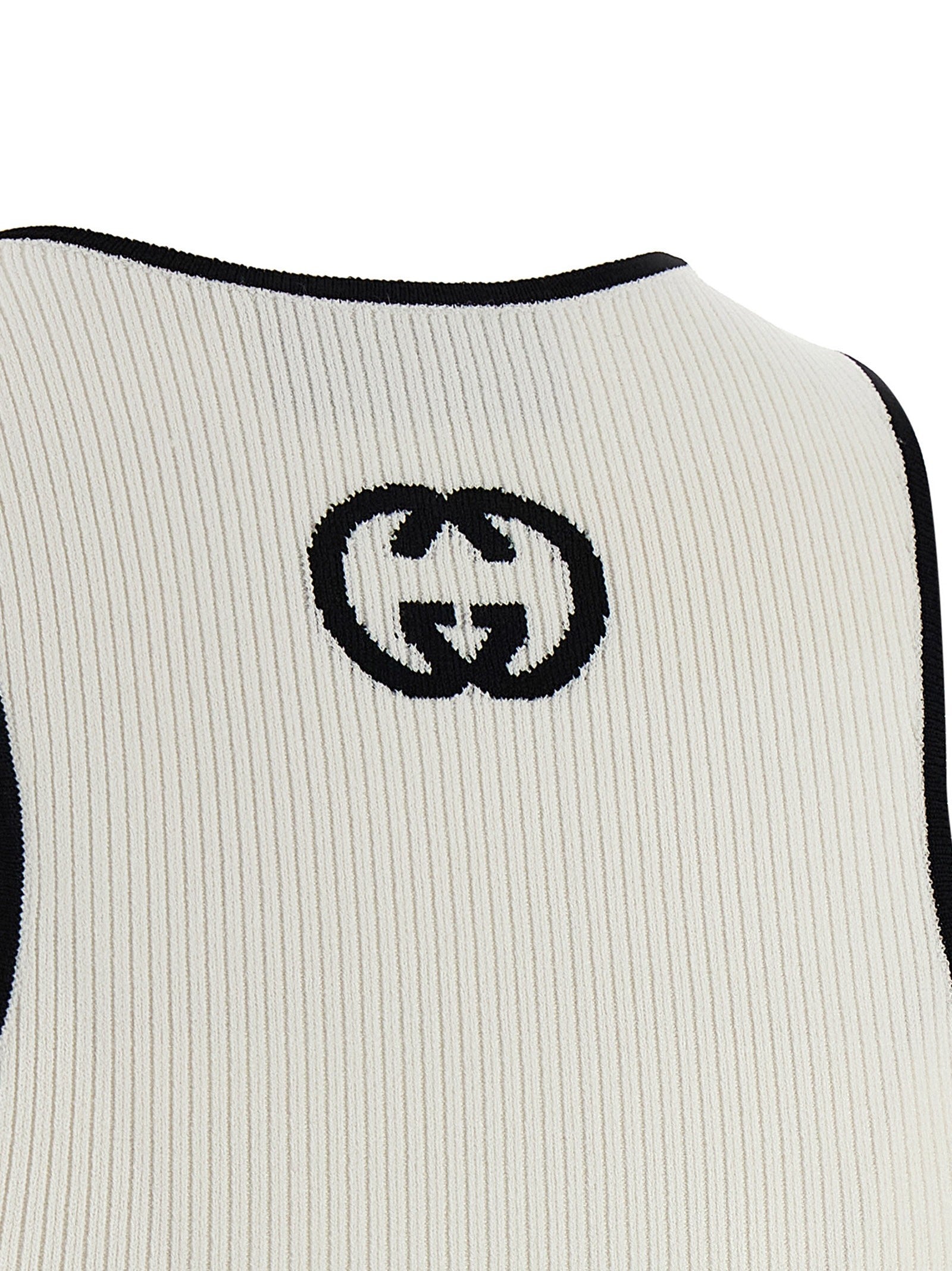 'Incrocio GG' tank top