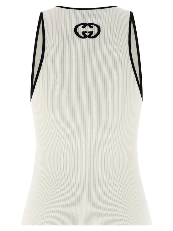 Gucci 'Incrocio GG' tank top