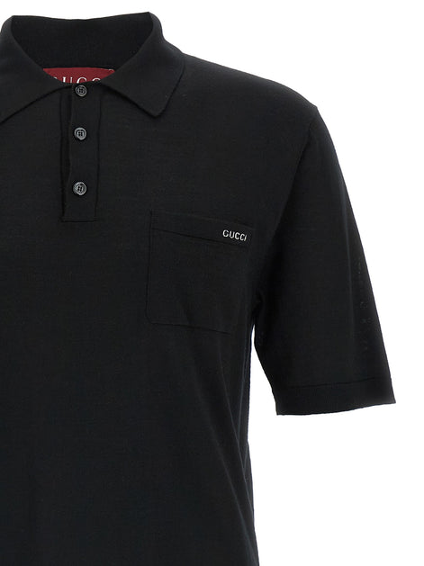 Gucci 'Intarsio Gucci' polo shirt