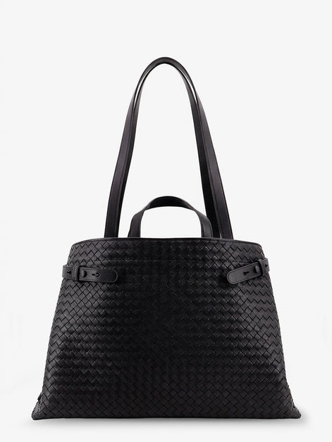 Intreccio leather shoulder bag