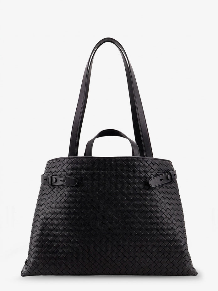 Intreccio leather shoulder bag