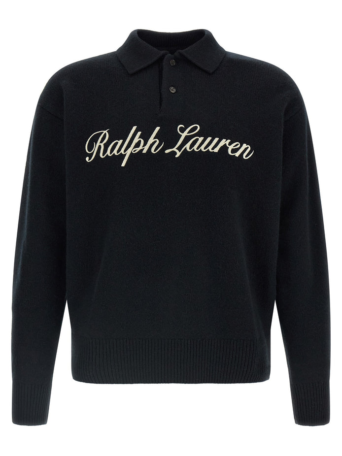 Italic logo polo shirt