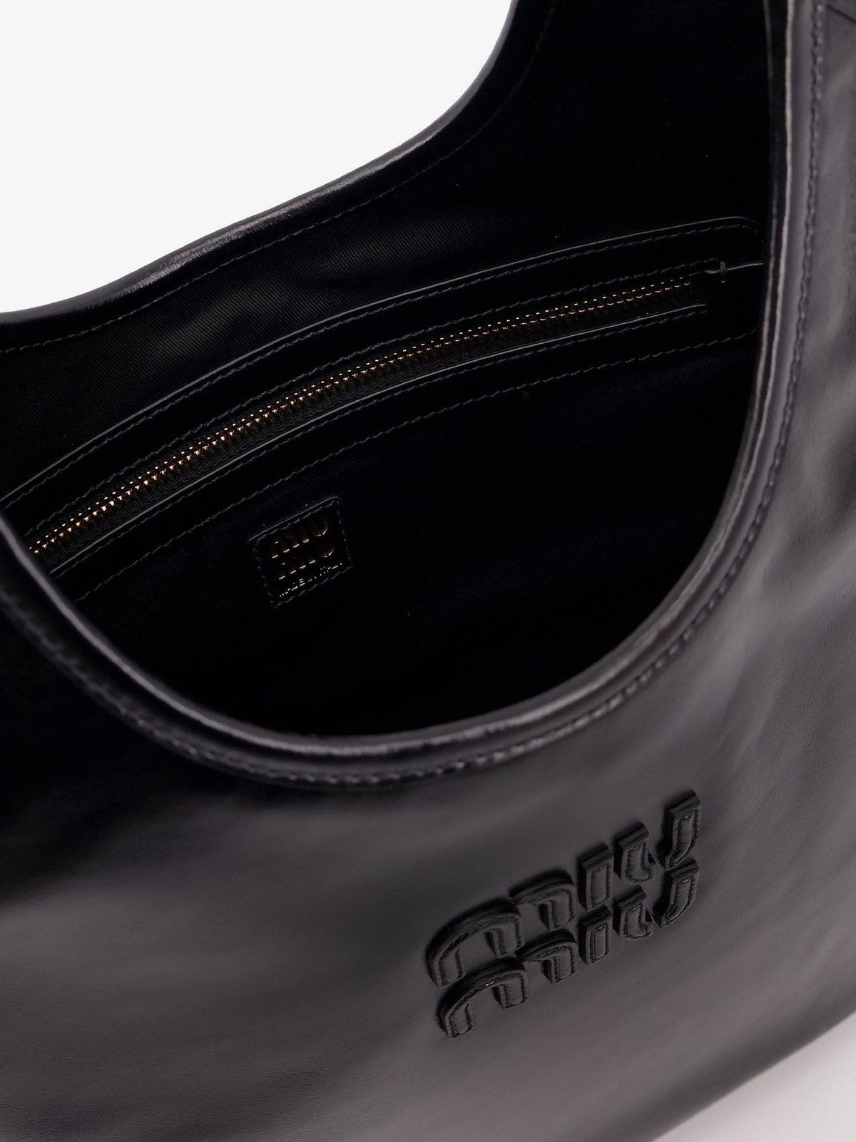 Miu Miu Ivy leather shoulder bag