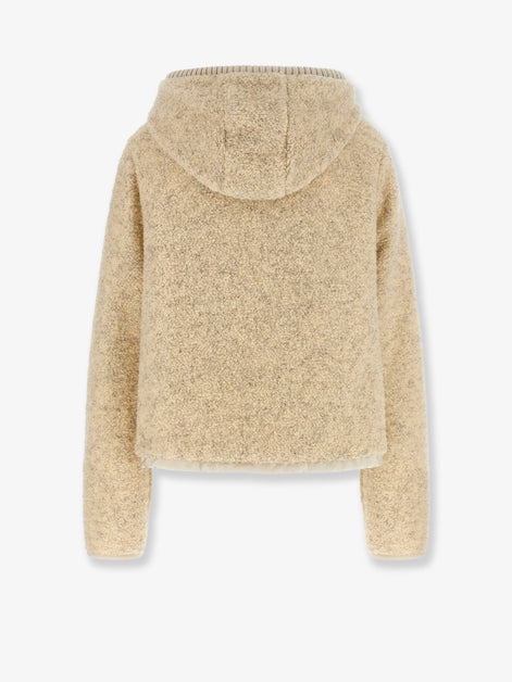 Moncler Jacket/Cardigan with zip and hood