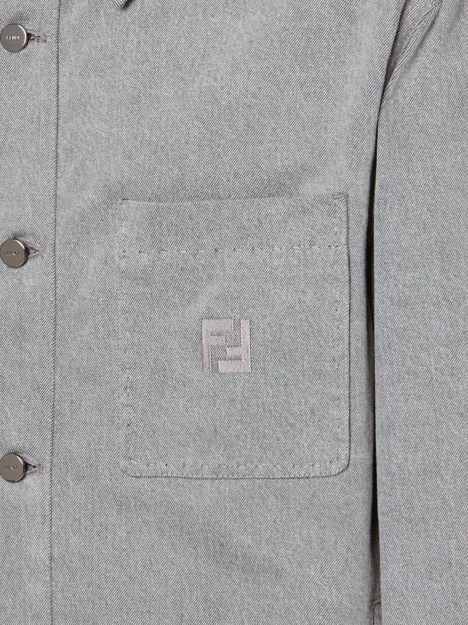 Jacket Denim Stone Bleached