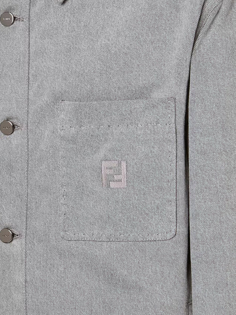 Jacket Denim Stone Bleached