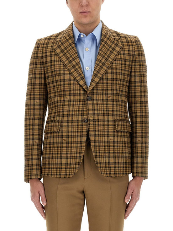 JACKET WITH DOUBLE G