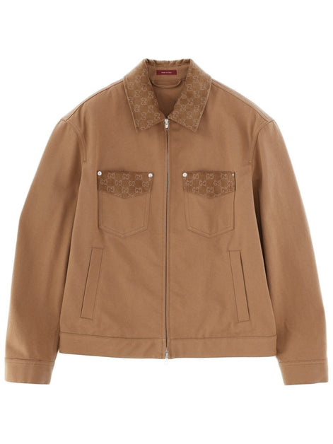 JACKET WITH ZIPPER AND COLLAR