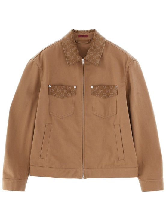 JACKET WITH ZIPPER AND COLLAR