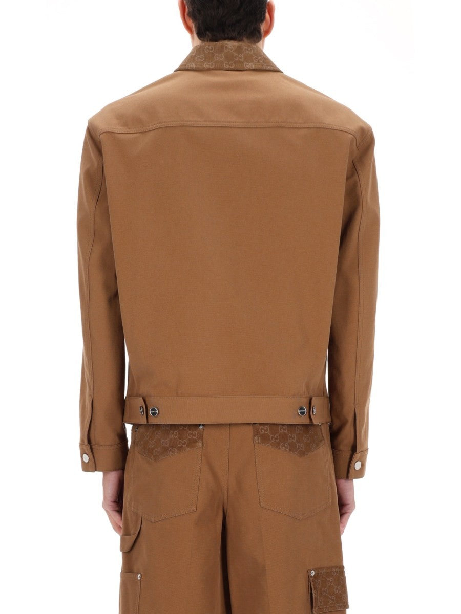 Gucci JACKET WITH ZIPPER AND COLLAR