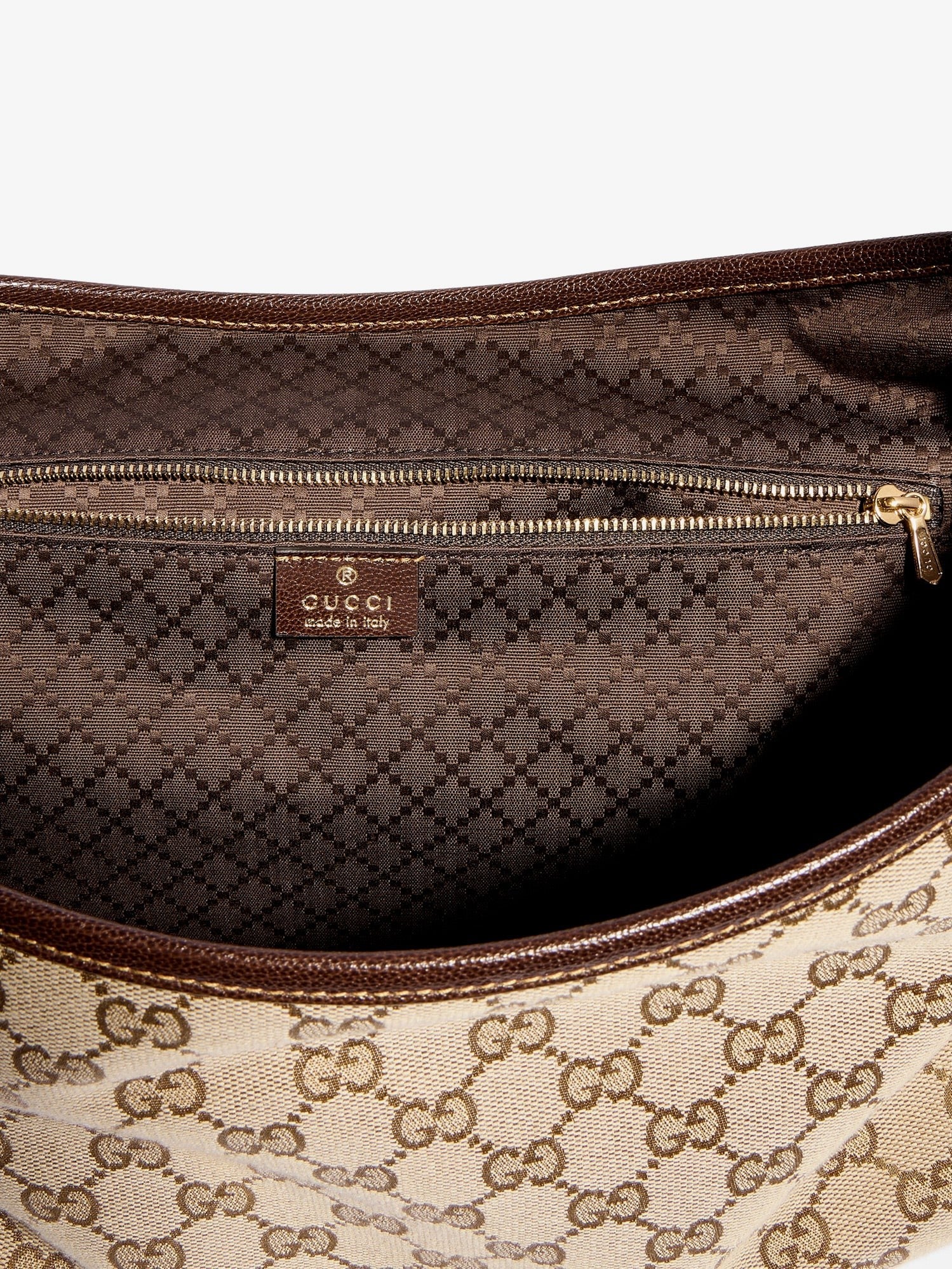 Jackie Flap GG canvas shouder bag