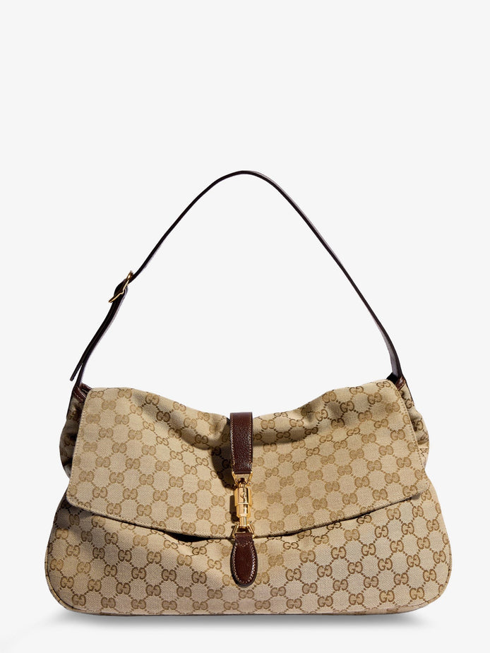 Jackie Flap GG canvas shouder bag