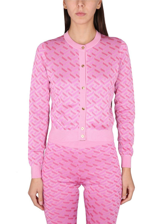 JACQUARD CARDIGAN LA GRECA