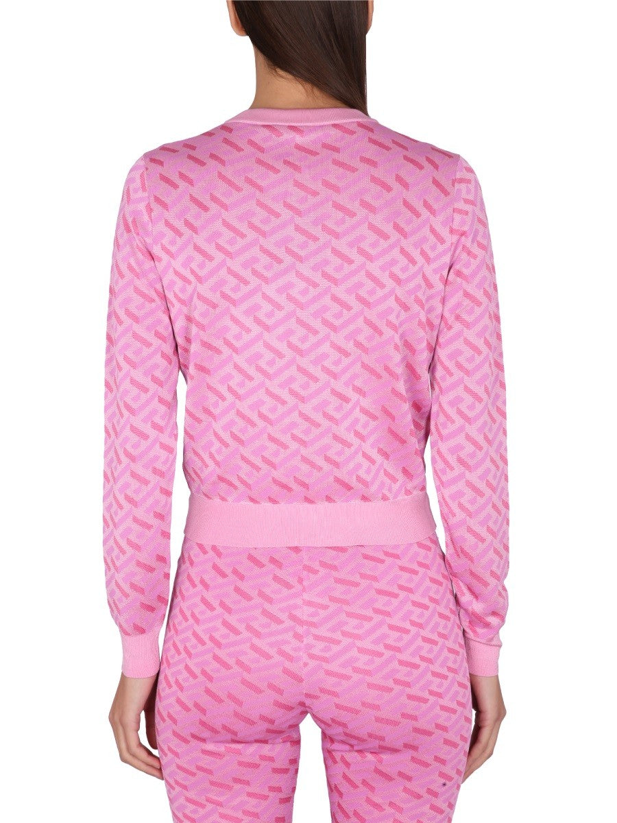 JACQUARD CARDIGAN LA GRECA