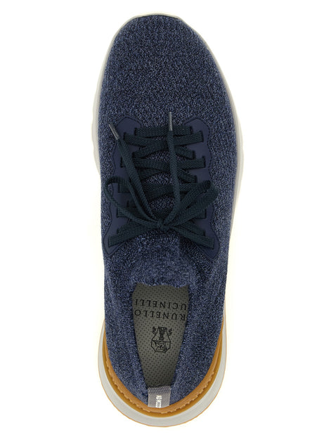 Jacquard knit sneakers