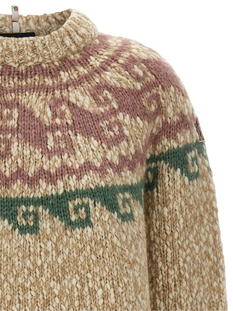 MONCLER GRENOBLE Jacquard sweater