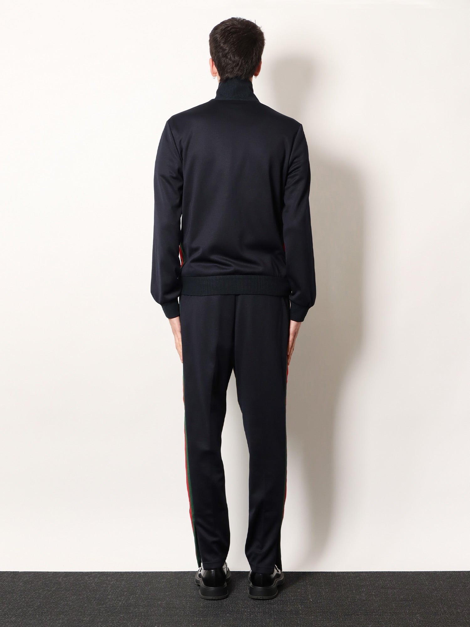 Jersey sweatshirt with lateral Web Band