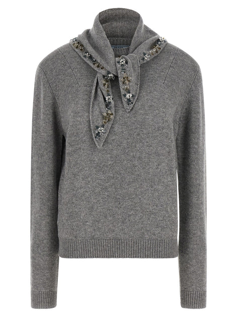 Jewel bandana sweater