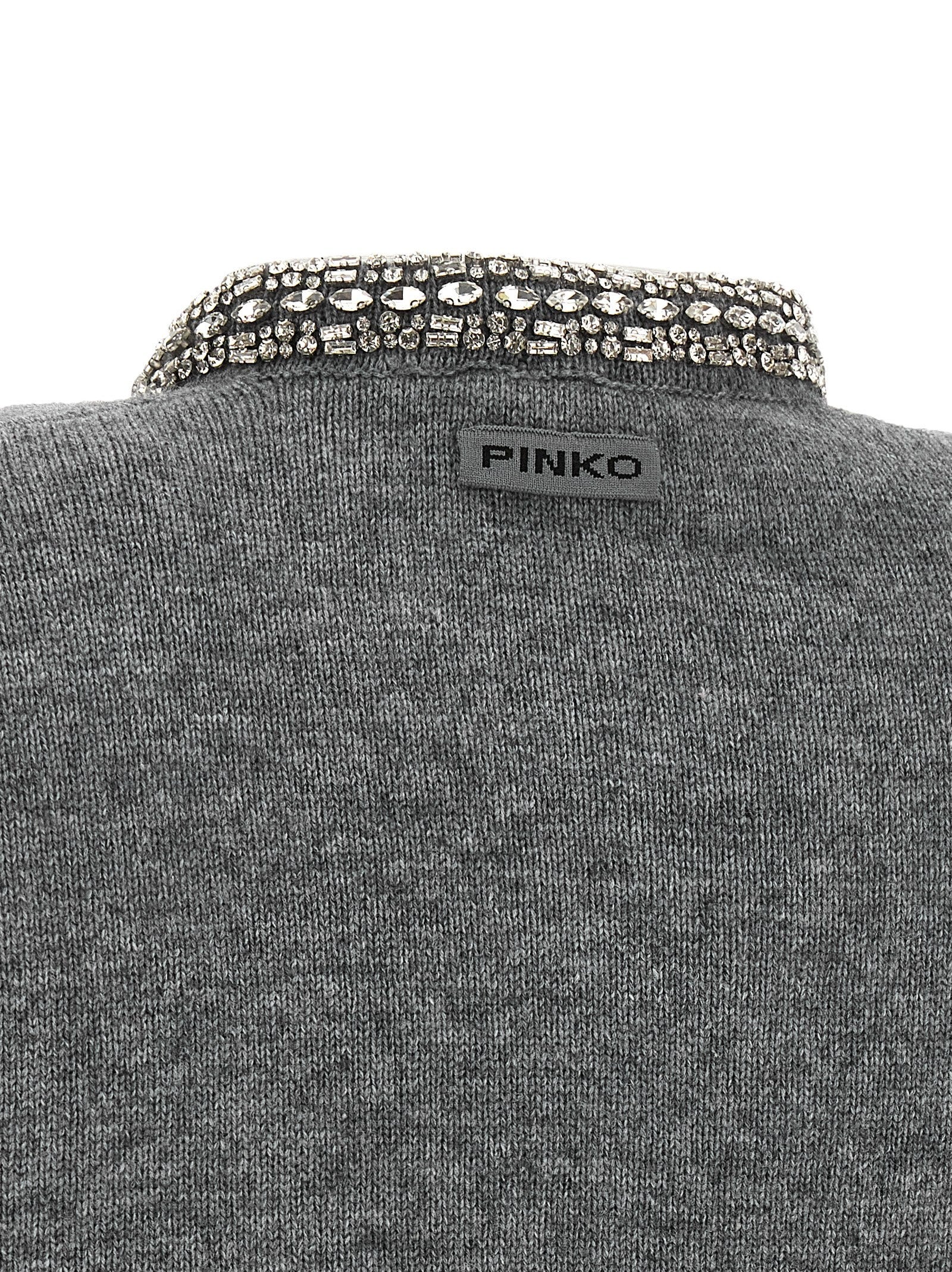 Jewel collar cardigan