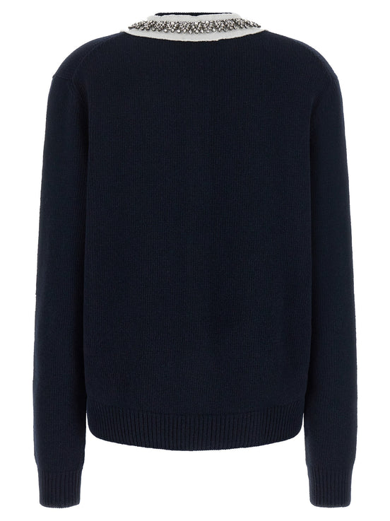 PRADA Jewel collar cardigan