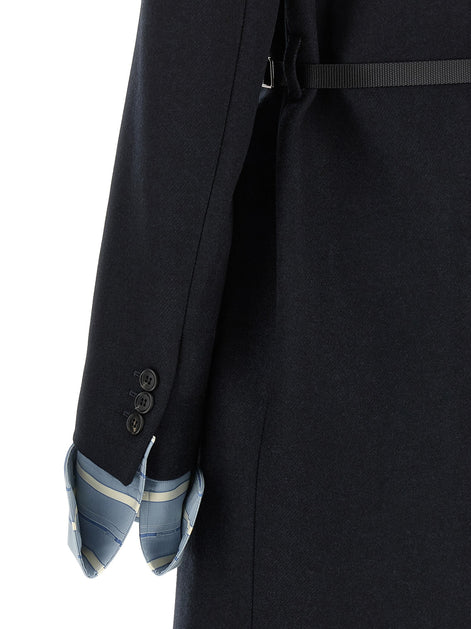 Jewel collar coat