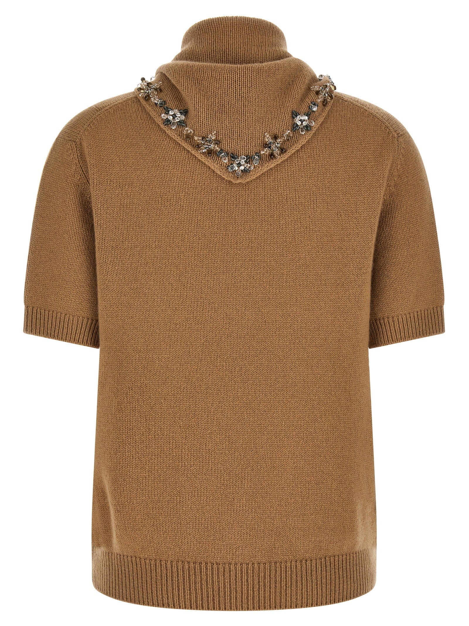 PRADA Jewel scarf sweater