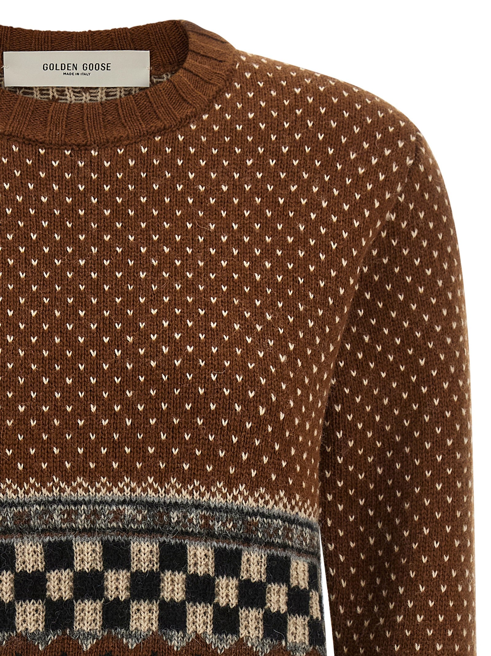 'Journey' jacquard sweater