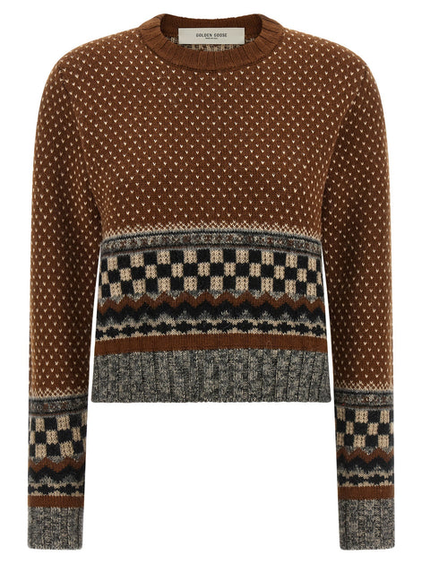 'Journey' jacquard sweater